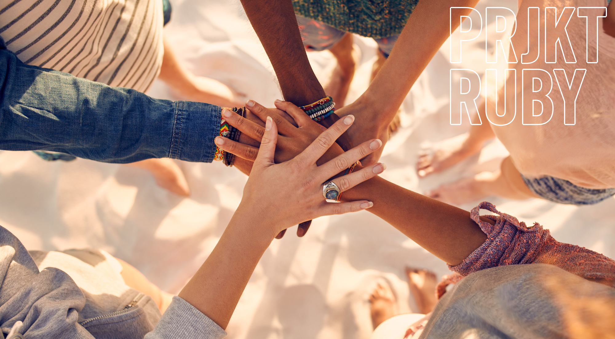 hands in a circle
